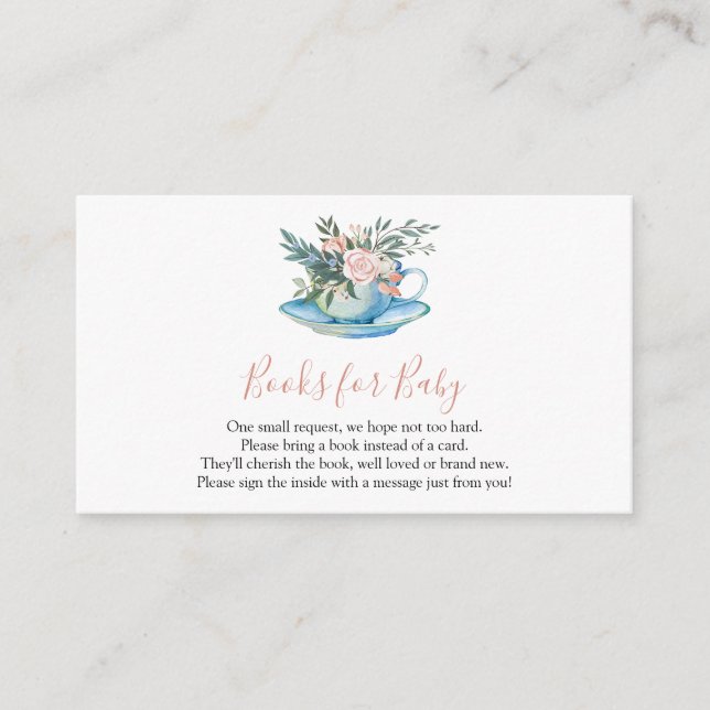 Books for Baby insert card (Front)