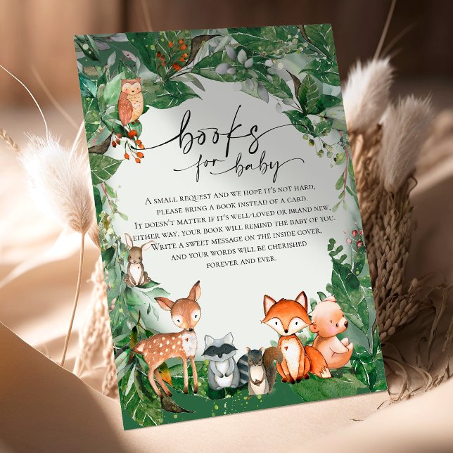 Books For Baby Insert Woodland (Creator Uploaded)