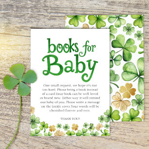 Books for Baby Irish Shower Enclosure Card