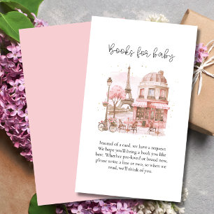 Books For Baby Paris Cafe Patisserie  Enclosure Card