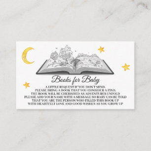 *~* Books for Baby Pop Up Book  Stars Moon Enclosure Card