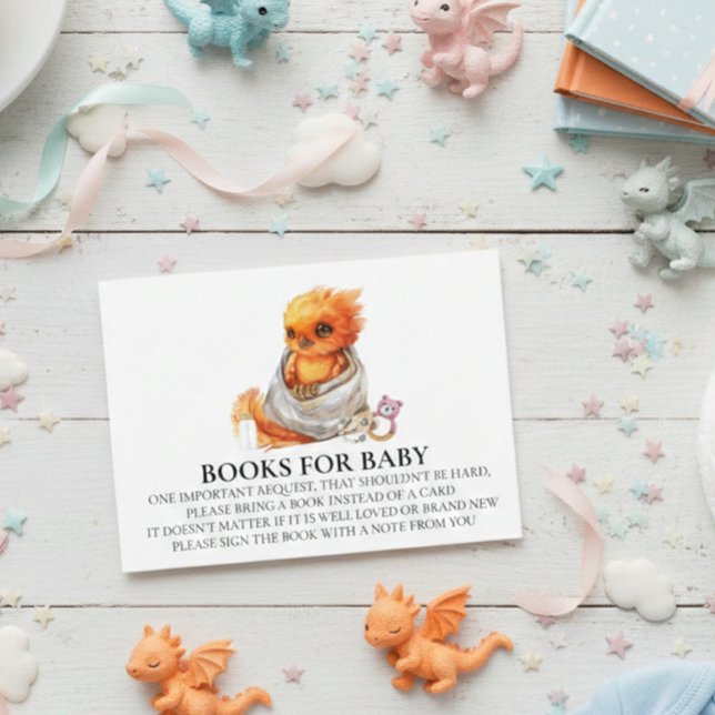 Books for Baby Shower Phoenix  Enclosure Card (Creator Uploaded)