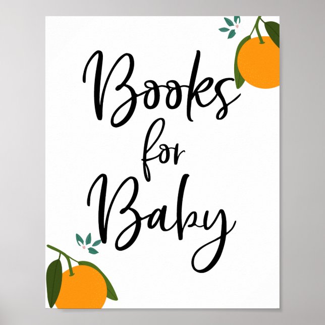 Books for Baby Sign (Front)