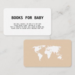 Books for Baby Travel Passport Boarding Pass Boho Enclosure Card
