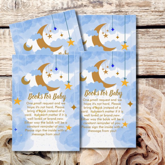 Books For Baby Twinkle Twinkle Little Star Theme Enclosure Card (Creator Uploaded)