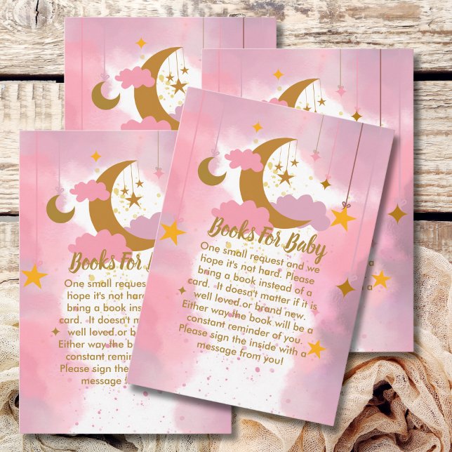 Books For Baby Twinkle Twinkle Little Star Theme Enclosure Card (Creator Uploaded)