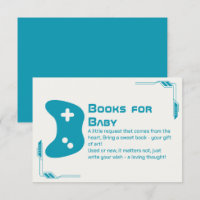 Books for Baby Video Game Controller Baby Shower