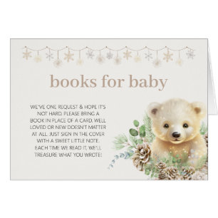Books for Baby Winter Polar Bear Book Request