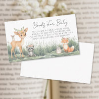Books For Baby Woodland Forest Animals Baby Shower