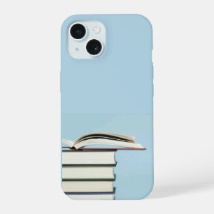 Books in a Pile Phone Case
