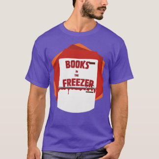 Books in the Freezer Logo T-Shirt