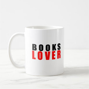 Books lover coffee mug