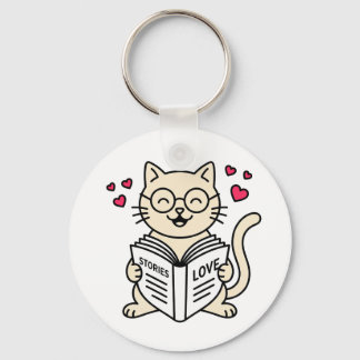BOOKS LOVER KEY RING