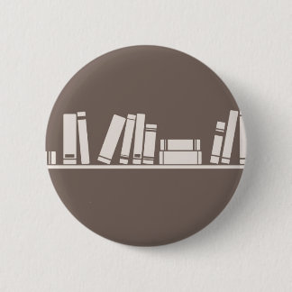 Books lovers! 6 cm round badge