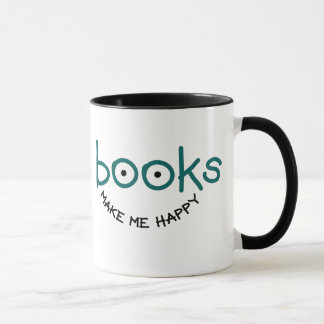 Books Make Me Happy Mug