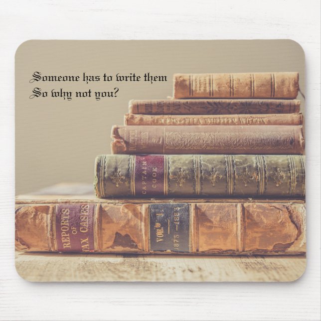Books Mouse Pad (Front)