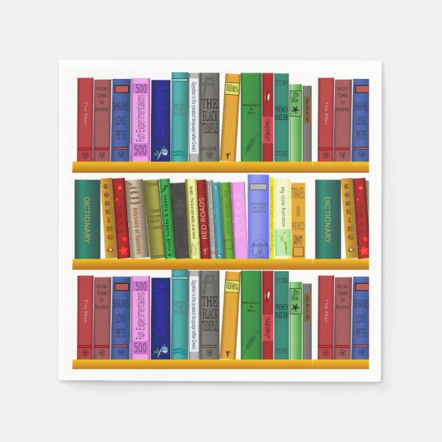 Books  napkin (Front)