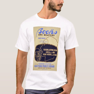 Books Negro Africa WWII 1943 WPA T-Shirt