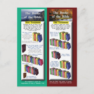 Books of the Bible Postcard