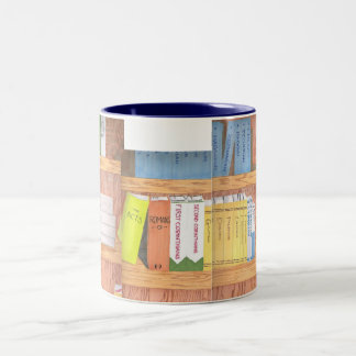 Books of the Bible Two-Tone Coffee Mug