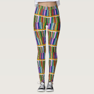 Books on Shelves Thunder_Cove Leggings
