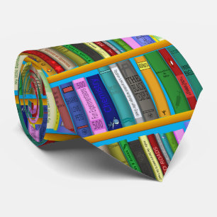 Books on Shelves Thunder_Cove Tie