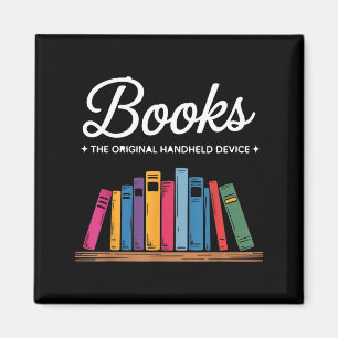 Books Original Handheld Device Book Illustration Magnet