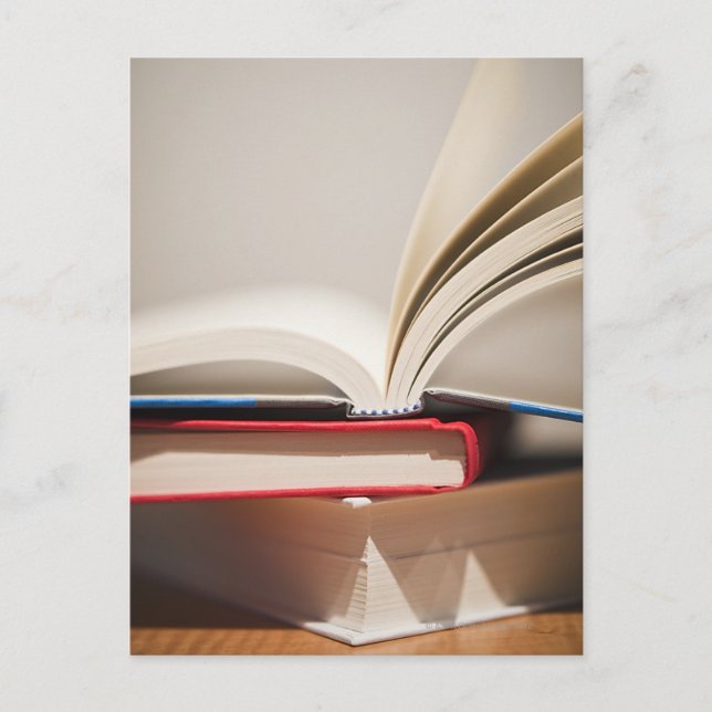 Books Postcard (Front)
