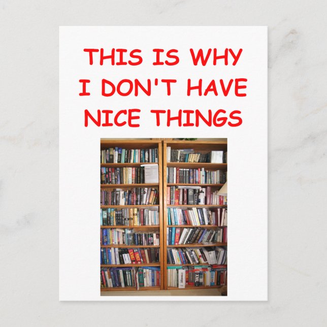 books postcard (Front)