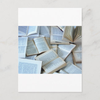 Books Postcard