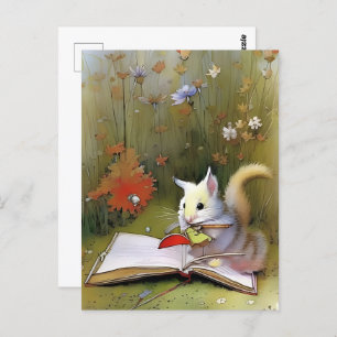 Books, Postcard for Postcrossing