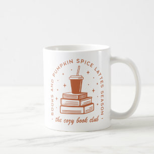 Books & Pumpkin Spice Season Coffee Mug