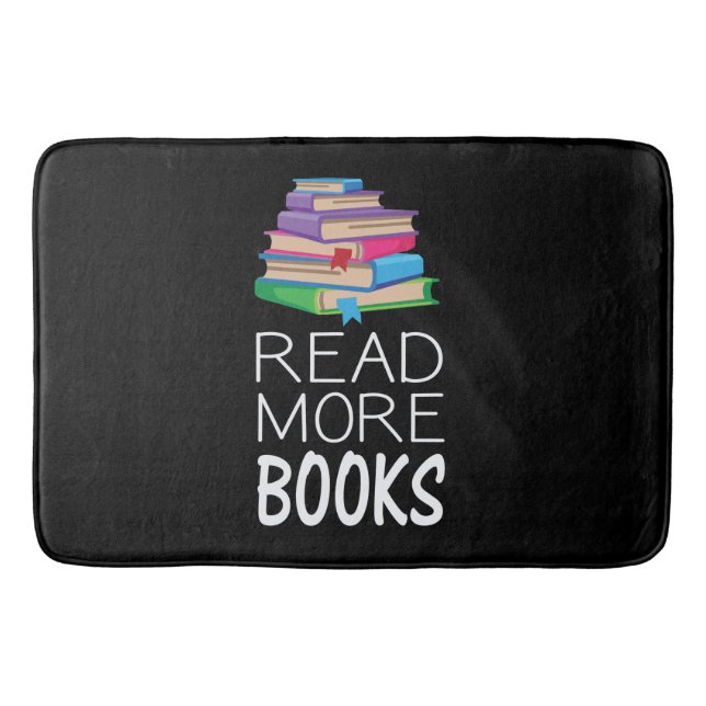 Books - Read More Books Bath Mat (Front)