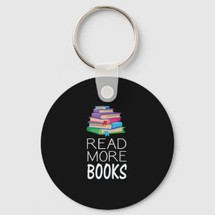 Books - Read More Books Key Ring