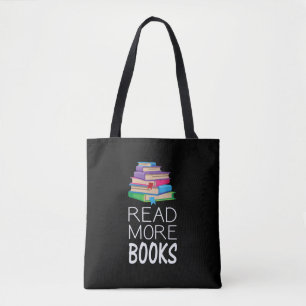 Books - Read More Books Tote Bag