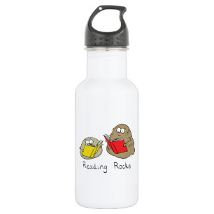 Books Reading Kids Funny 532 Ml Water Bottle