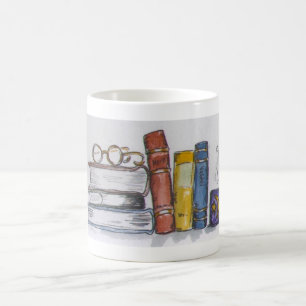 Books & Tea Coffee Mug