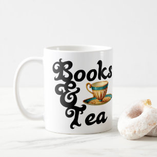 Books & Tea Mug