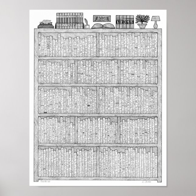 Bookshelf #8 poster (Front)
