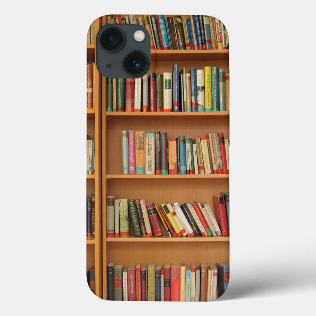 Bookshelf background Case-Mate iPhone case (Back)