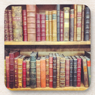 Bookshelf Beverage Coaster