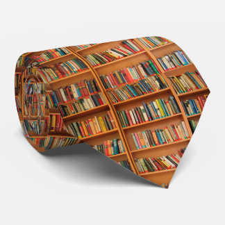 Bookshelf Books Library Bookworm Reading Tie