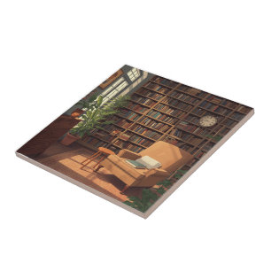 BookShelf  Ceramic Tile
