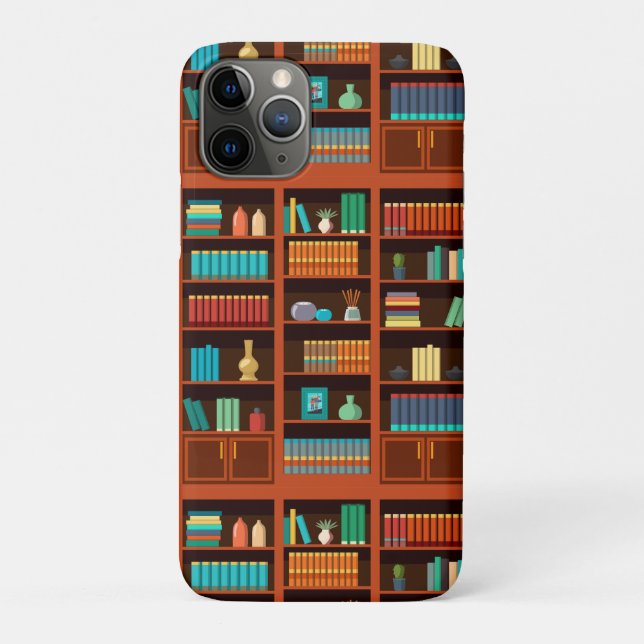 Bookshelf Illustration  Case-Mate iPhone Case (Back)