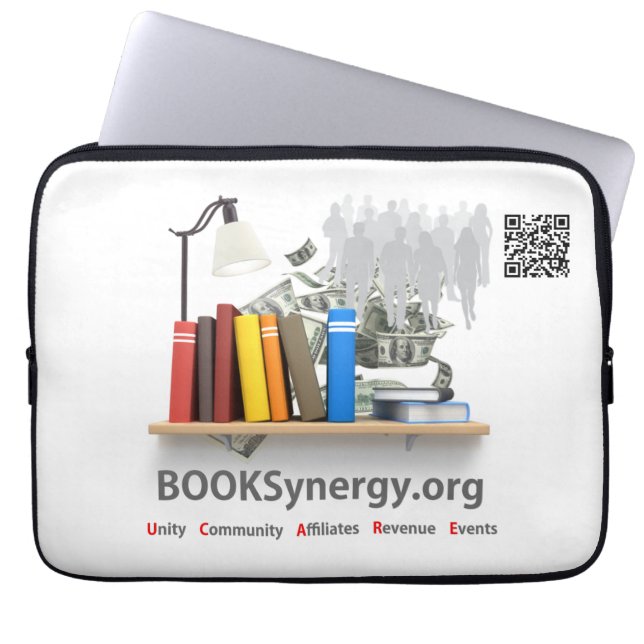 BOOKSynergy - Laptop Sleeve 13" (Front)