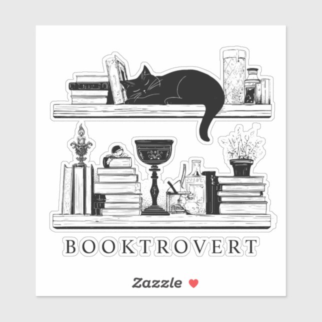 Booktrovert Book Lover's  (Sheet)