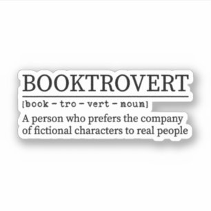 Booktrovert Definition, Book Lover, Bookworm