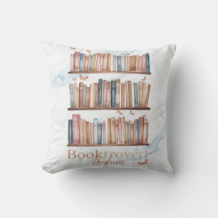 Booktrovert Watercolor Classic Book-Lover  Cushion