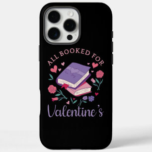 Bookworm - All Booked For Valentine's II iPhone 16 Pro Max Case