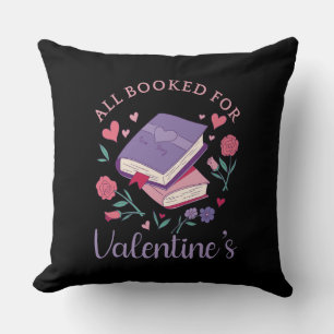 Bookworm - All Booked For Valentine's II Cushion